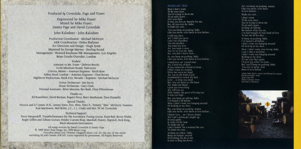 Coverdale-Page booklet - 3