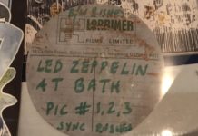 Найдено видео выступления Led Zeppelin в Бате в 1970 году