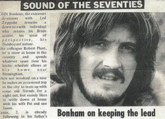 Бонэм в постоянном творческом поиске