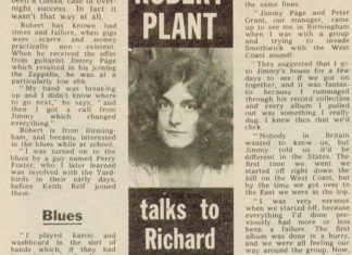 Роберт Плант: «Я играл на такой маленькой дудочке, казу, а еще на стиральной доске»