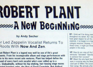 Роберт Плант: Начиная заново
