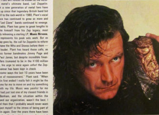 «Опасные мысли о дирижаблестроении» Роберта Планта