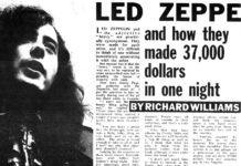 Как Led Zeppelin заработали 37000$ за один концерт