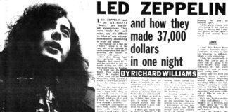 Как Led Zeppelin заработали 37000$ за один концерт