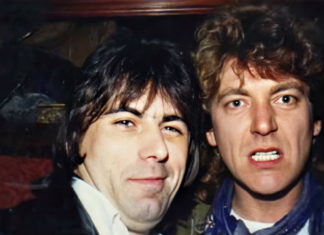 Кози Пауэлл и Роберт Плант