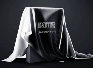 Вот о чем может быть этот загадочный рекламный изображение Led Zeppelin