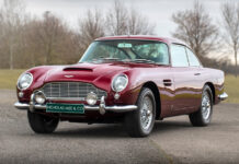 ФОТО: Aston Martin DB5, ранее принадлежащий Robert Plant, выставлен на продажу