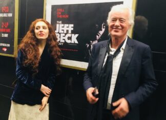 Джимми Пейдж посетил лондонскую премьеру нового документального фильма о Джеффе Беке