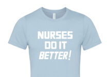 Роберт Плант продает официальную футболку «Nurses Do It Better» через свой сайт