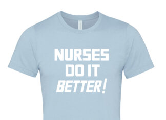 Роберт Плант продает официальную футболку «Nurses Do It Better» через свой сайт