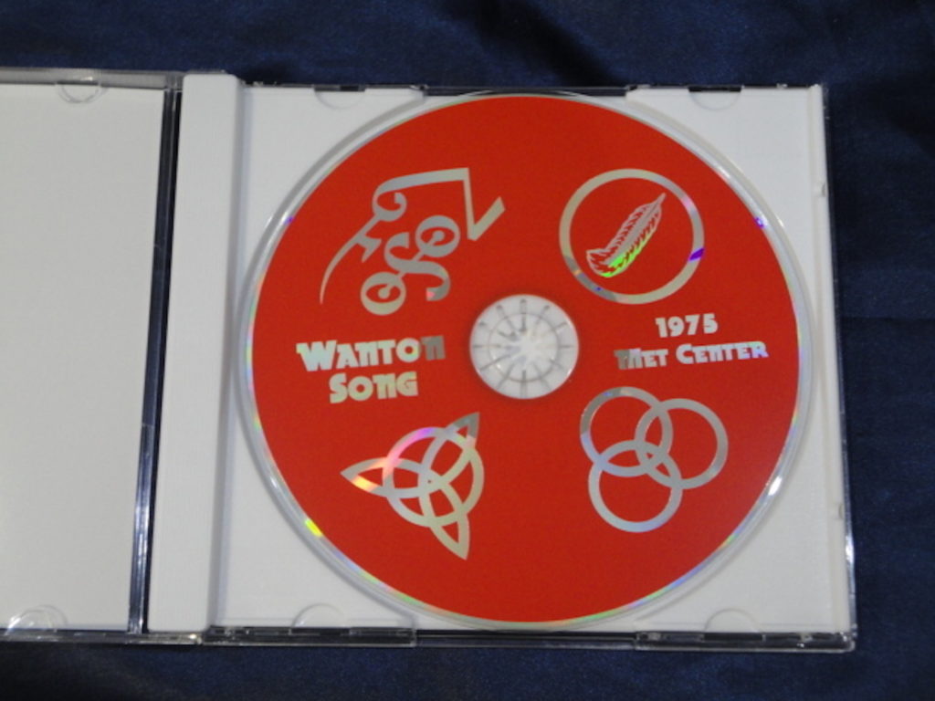 Led Zeppelin Wanton Song 1975