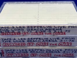 Редкие записи Led Zeppelin, сделанные Майком Миллардом, выставлены на продажу